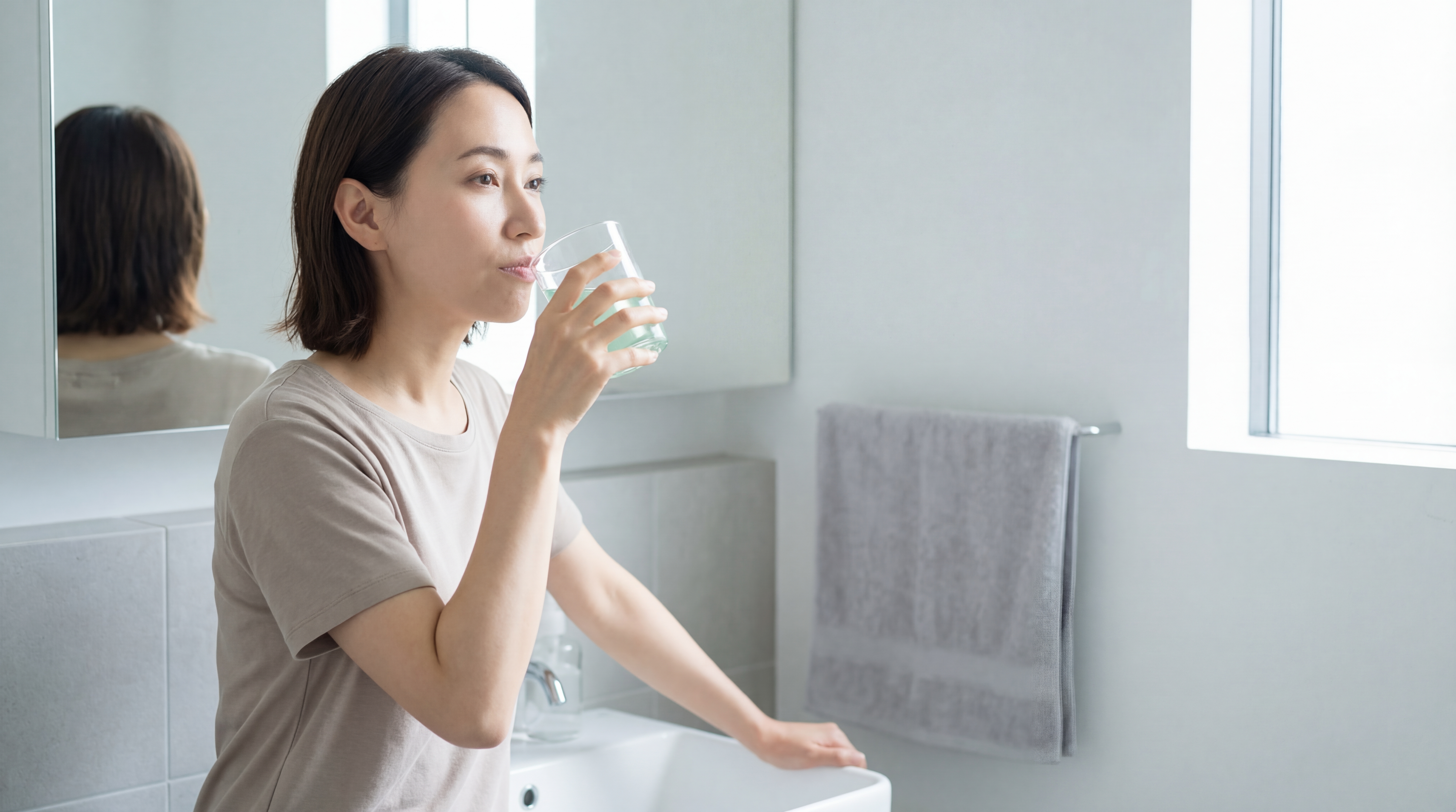 Mouthwash facts illustration