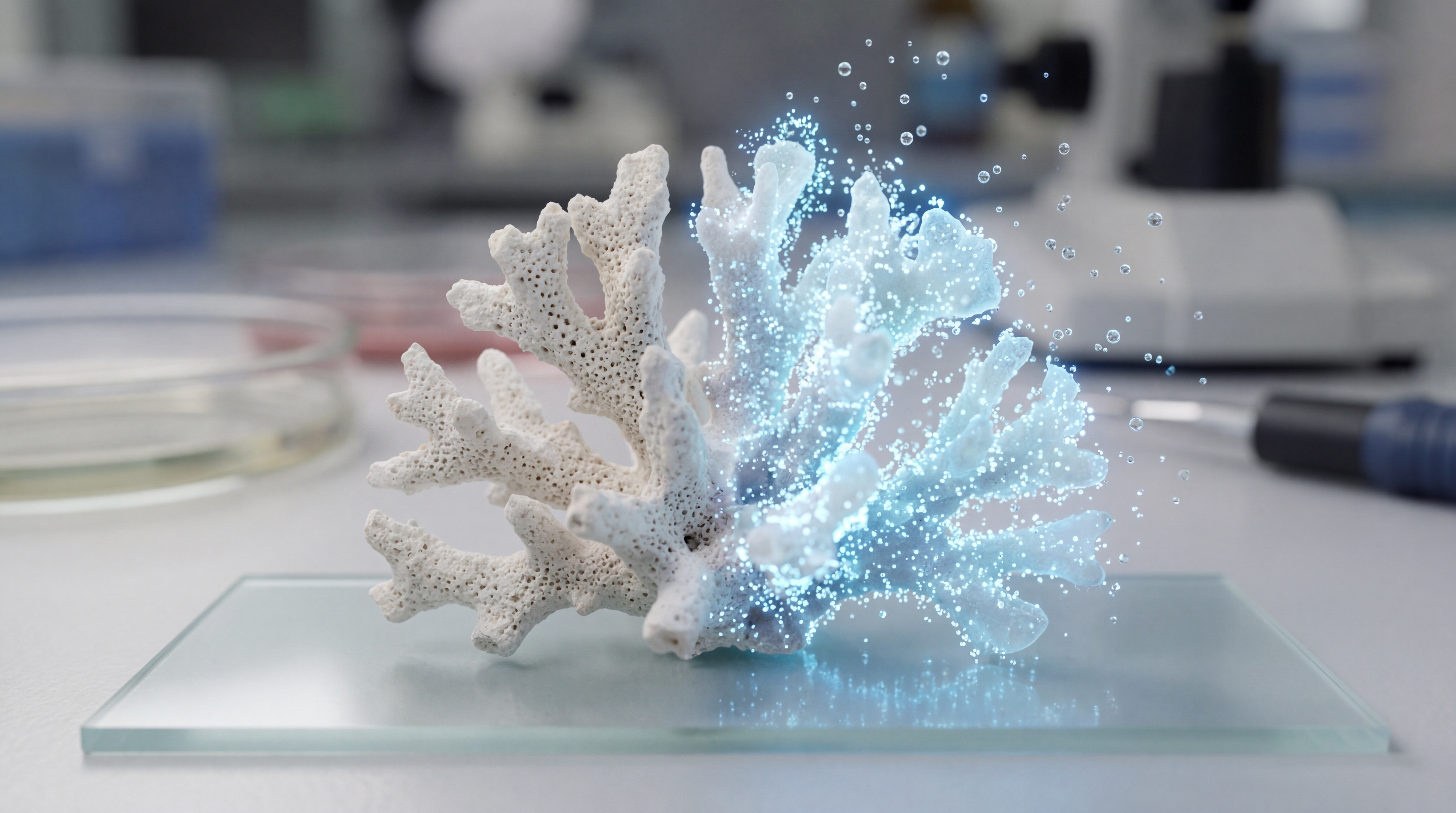 Oral microbiome support illustration